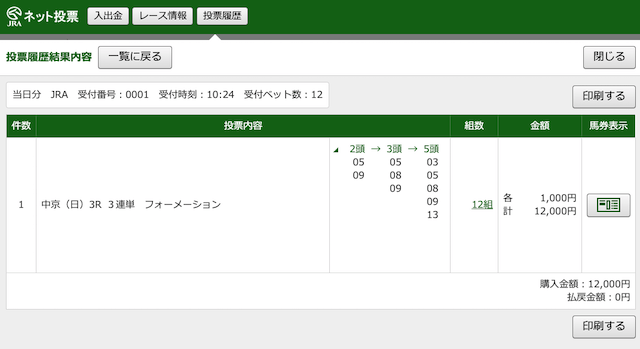 あしたの万馬券の有料予想PAT画像2