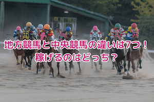 地方競馬と中央競馬の違い：サムネイル画像