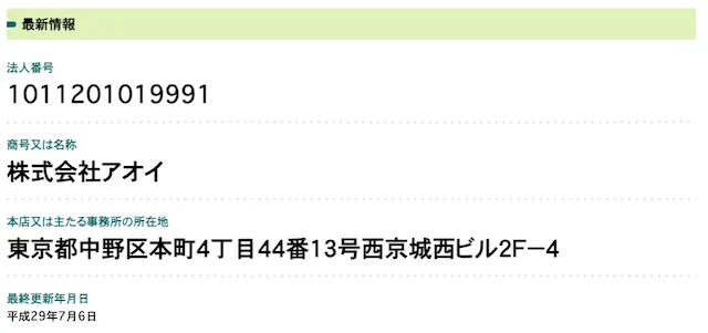 逆境ファンファーレ：法人登録