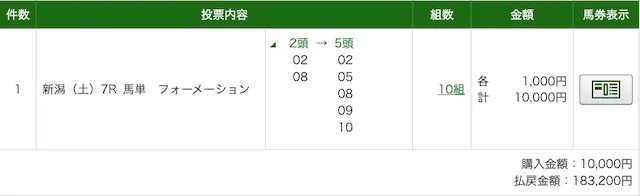 無料プラン:結果1