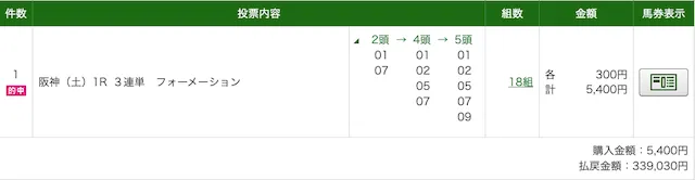 ニジュウマル：有料PAT1