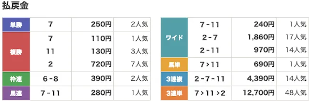 新しい競馬情報のカタチ有料予想2025年11月25日2戦目の買い目