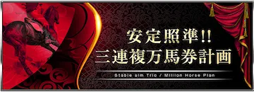 みどりの的中らんどの有料予想プラン「三連複万馬券計画」