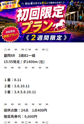 テキラボの有料予想